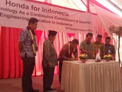 Honda Jalin Kerjasama Pendidikan dengan SMK