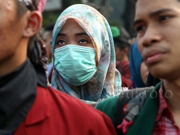 Mahasiswa Demo Jokowi-JK di Istana