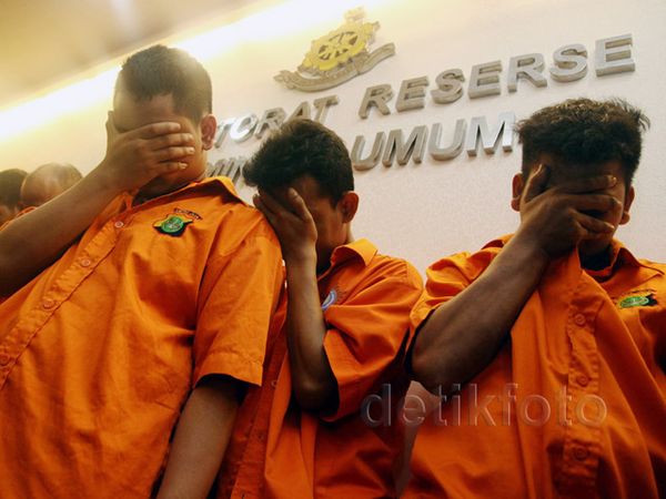 Polda Metro Bekuk Belasan Pencuri