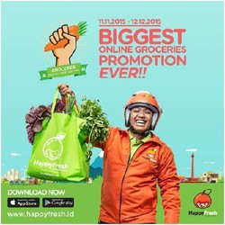 Manjakan Pelanggan, HappyFresh Gelar Program Promo Belanja Online