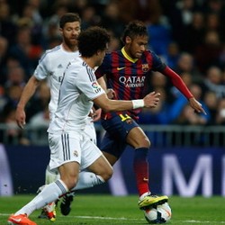 Neymar Menebar Ancaman di Santiago Bernabeu