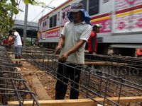 Stasiun Palmerah Dipagar