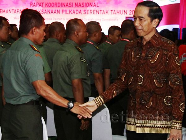 Jokowi Hadiri Rakornas Pemantapan Pilkada Serentak
