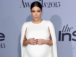 Berat Badan Kim Kardashian Naik 23 Kilo Selama Hamil Anak Kedua