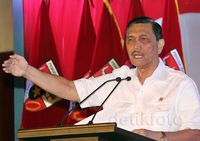 Luhut Buka Rakernas Pemuda Pancasila