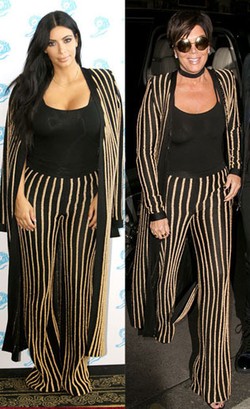 Gaya Kris Jenner dengan Baju Pinjaman dari Anak-anaknya