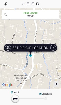 Taksi Uber Dilarang Masuk Bandara Soekarno-Hatta