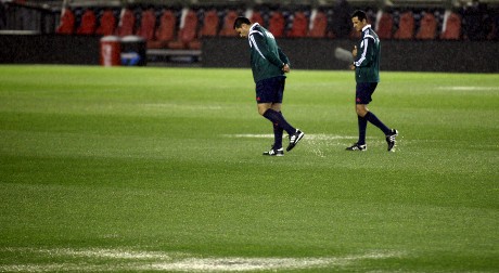 Laga Argentina Lawan Brasil Ditunda karena Hujan Deras