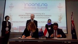 Jualan Pelabuhan New Sorong, Pelindo II Gandeng Port of Townsville