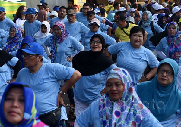 Ribuan Orang Ikuti Jakarta Diabetes Walk 2015