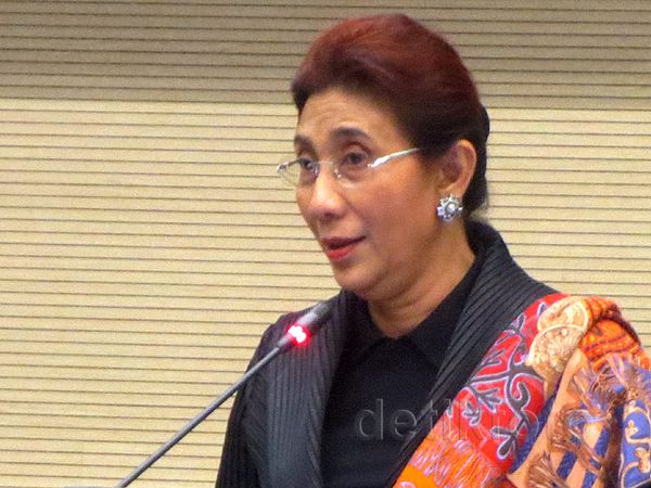 Susi Bicara Illegal Fishing di Konferensi Interpol