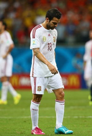 Momen-momen Terburuk Fabregas bersama Tim Matador