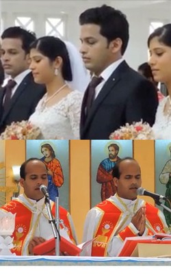 Kisah Saudara Kembar Menikahi Wanita Kembar dengan Dipimpin Pendeta Kembar