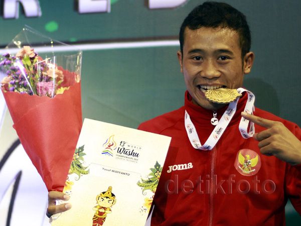 Yusuf Raih Emas di Hari Terakhir Kejuaraan Dunia Wushu