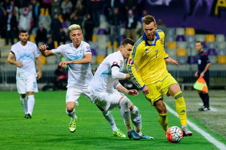 Ukraina Lolos Usai Singkirkan Slovenia