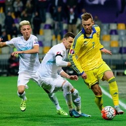 Ukraina Lolos Usai Singkirkan Slovenia