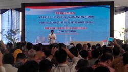 Jokowi Resmikan Pabrik Pupuk Kaltim Senilai US$ 576 Juta