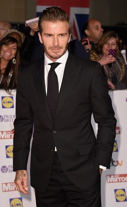 David Beckham Terpilih Sebagai Pria Terseksi di 2015