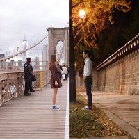 So Sweet... Foto Kreatif Pasangan yang Terpisah Benua
