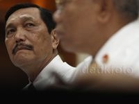Luhut Beri Keterangan Terkait Transkrip Novanto-Freeport