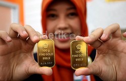 Harga Emas Antam Masih Stagnan Rp 549.000/Gram