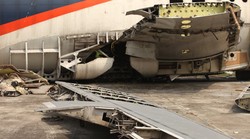 Belum Laku, Aset Pesawat Batavia Air Jadi Barang Rongsok