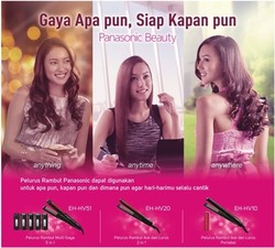 Kecanggihan Tiga Produk Pelurus Rambut Terbaru Panasonic Beauty