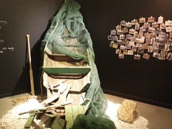 Seniman Aliansyah Caniago Bawa Instalasi Perahu Situ Ciburuy ke Singapura