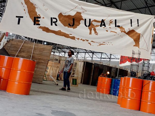 Puluhan Seniman Pamer Karya Seni di Jakarta Biennale