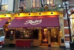 Rules, Tempat Santap Legendaris dari Charlie Chaplin hingga James Bond