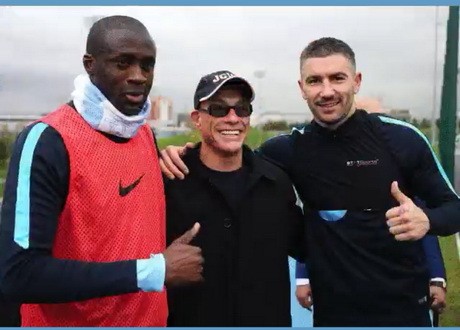 Ada Van Damme di Latihan City