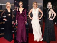 Parade Gaya Jennifer Lawrence di Premiere 'The Hunger Games: Mockingjay  Part 2'