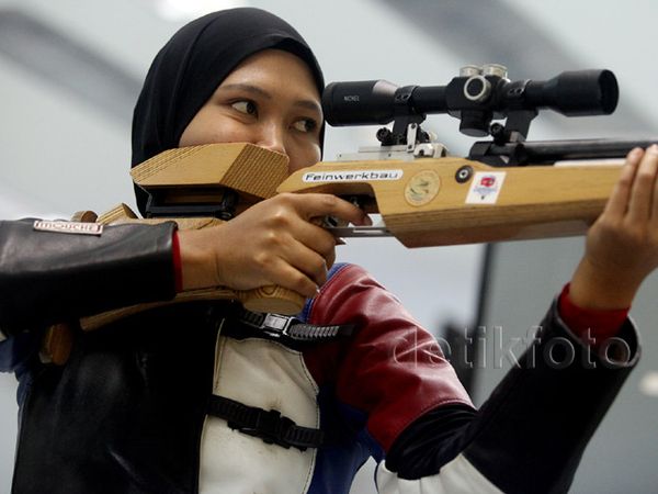 Aksi Petembak Indonesia di SEASA 2015