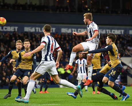 Arsenal Takluk 1-2 dari West Brom