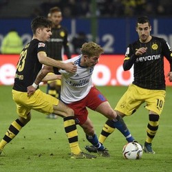Dortmund Takluk 1-3 di Kandang Hamburg