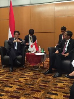 Jokowi Bertemu Shinzo Abe, 1.000 Pengusaha Jepang akan Datang ke RI