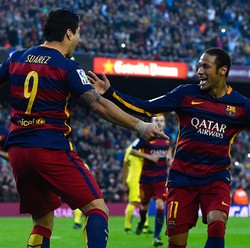 Suarez-Neymar Masih Tokcer, Barca Lanjutkan Ketajaman di El Clasico