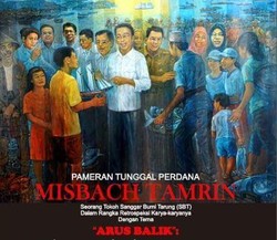 Pram, Ceng Ho dan Jokowi-JK dalam Lukisan Misbach Tamrin