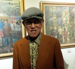 Misbach Tamrin, Pelukis Lekra yang Berpameran Tunggal di Usia 74