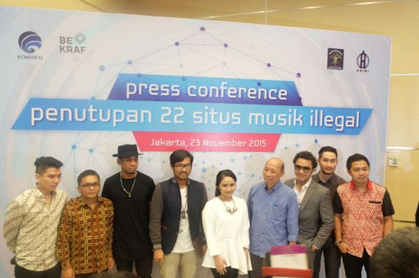 Gita Gutawa Sampai Arkarna Perangi Musik Bajakan di Indonesia