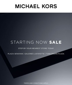 Michael Kors End of Season Sale Up to 60%