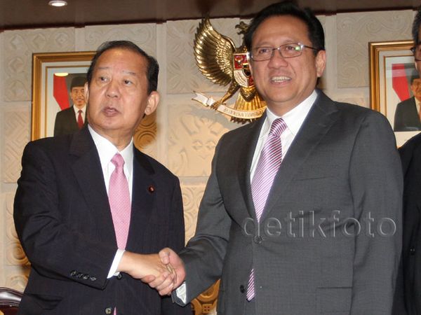 Irman Gusman Menerima 2 Tamu Negara