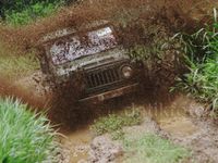Off Road di Kaki Gunung Gede Pangrango