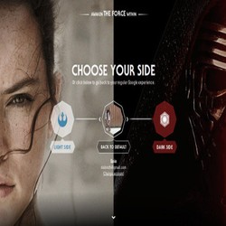 Google Star Wars: Anda Dark Side atau Light Side?