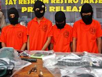 Polres Jaksel Bekuk Begal Bersenpi