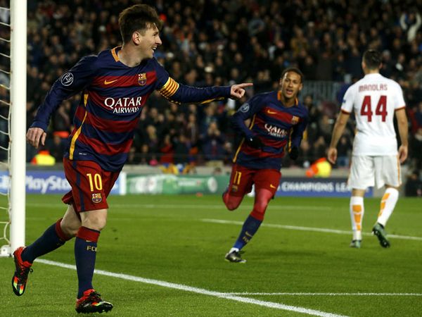 Barcelona Hajar Roma 6-1