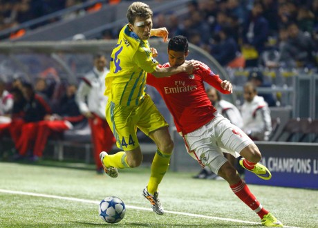Sempat Unggul Dua Gol, Astana Akhirnya Berimbang dengan Benfica