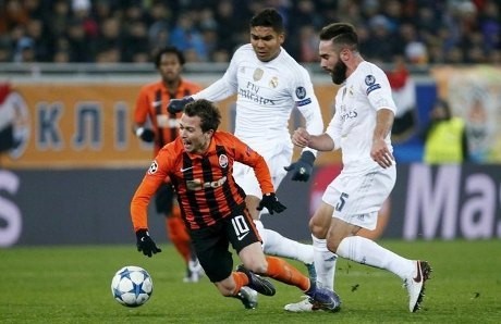Madrid Juara Grup Usai Menang Tipis di Kandang Shakhtar