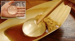 Camilan Manis Lembut Ini Berbentuk Seperti Tetesan Air