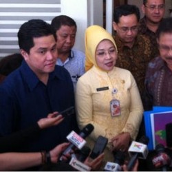 Erick Thohir Temui Ahok, Jakarta Diminta Siapkan Perencanaan untuk Asian Games 2018